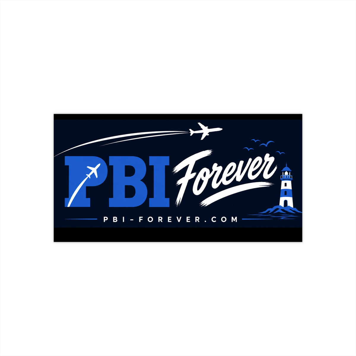 PBI Forever Atlantic Flyer Bumper Sticker